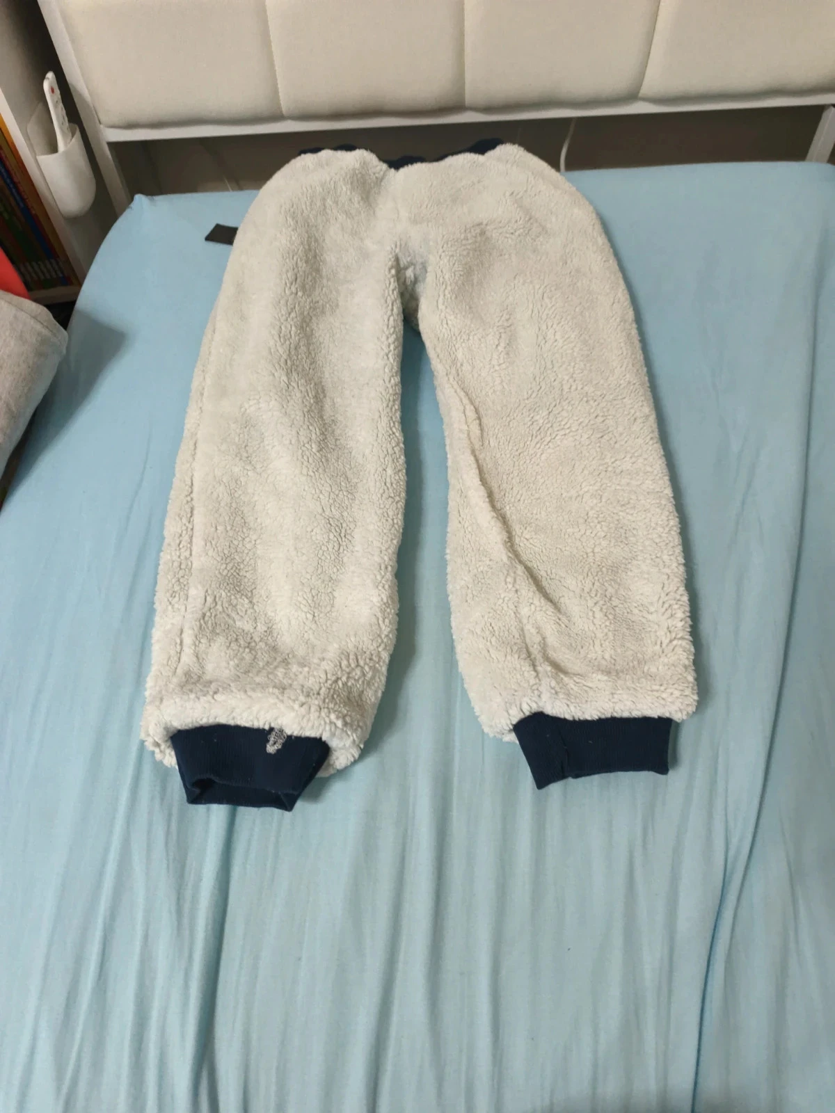 Pantalón de chándal azul marino completamente forrado muy cálido – photo 4